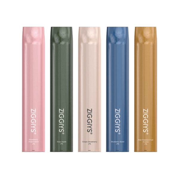 20mg Ziggiys G6 Disposable Vape Pod 600 Puffs - www.justgovape.co.uk