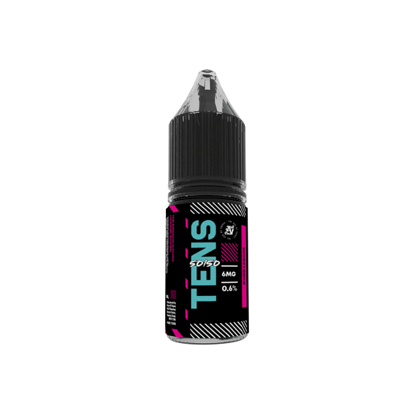 3mg Tens 50/50 10ml (50VG/50PG) - Pack Of 10 - www.justgovape.co.uk