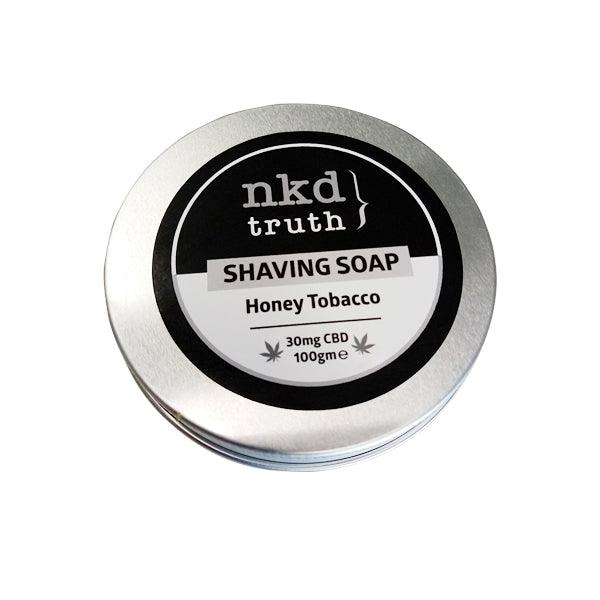 NKD 30mg CBD Speciality Shaving Soap 100g - Honey Tobacco (BUY 1 GET 1 FREE) - www.justgovape.co.uk