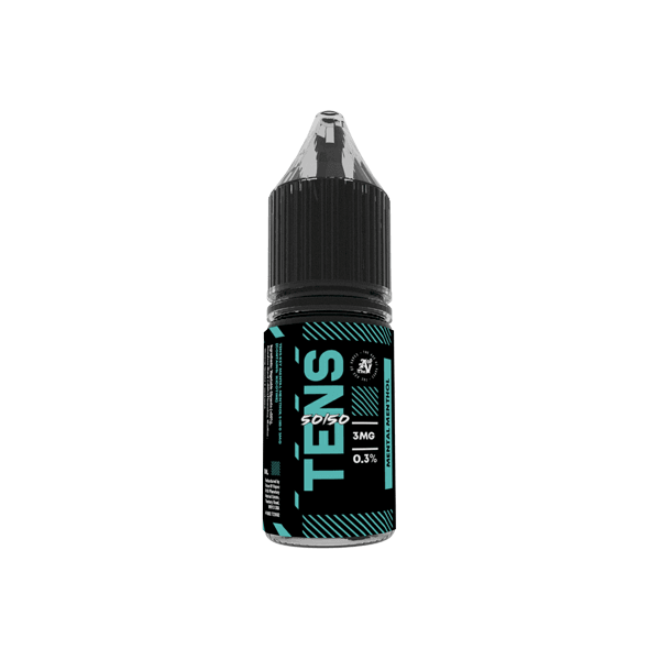 6mg Tens 50/50 10ml (50VG/50PG) - Pack Of 10 - www.justgovape.co.uk