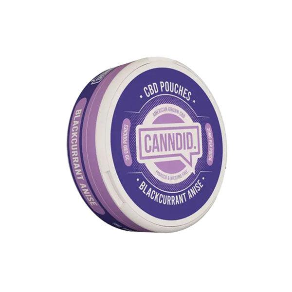 Canndid 20mg CBD Pouches - Blackcurrant Anise (BUY 1 GET 1 FREE) - www.justgovape.co.uk