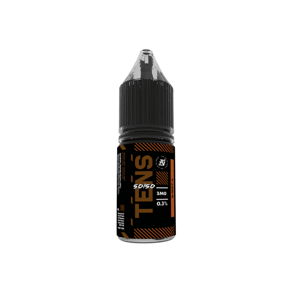 18mg Tens 50/50 10ml (50VG/50PG) - Pack Of 10 - www.justgovape.co.uk