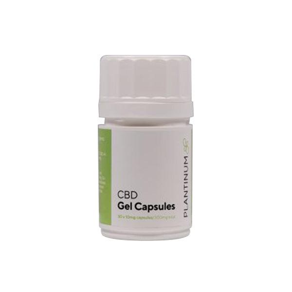 Plantinum CBD 300mg CBD Soft Gel Capsules - 30 Caps - www.justgovape.co.uk