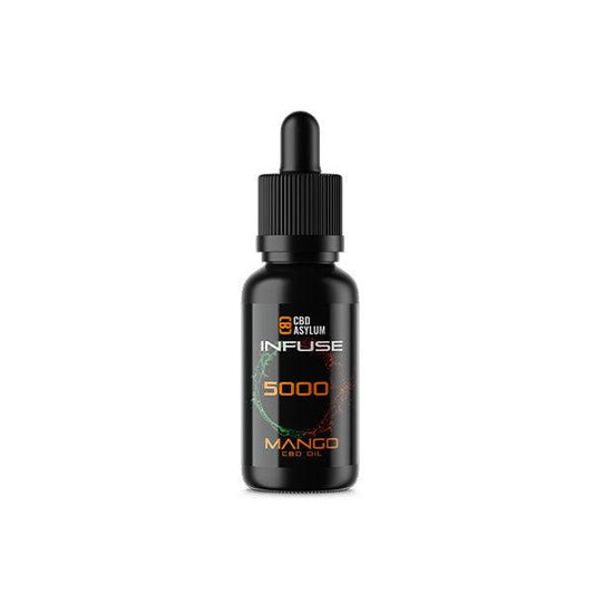 CBD Asylum Infuse 5000mg CBD Mango Oil - 30ml (BUY 1 GET 2 FREE) - www.justgovape.co.uk