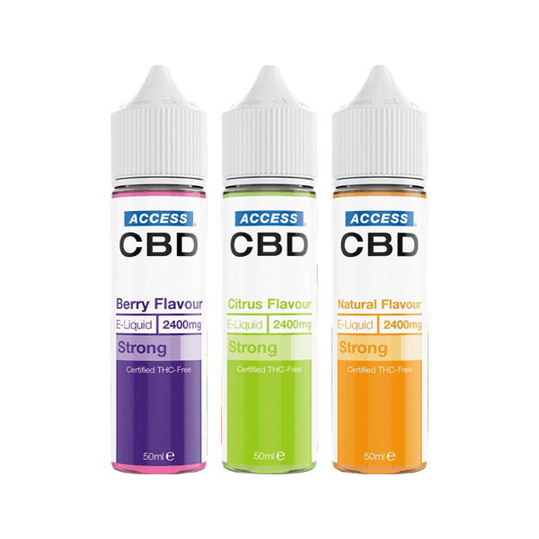 Access CBD 1200mg CBD E-liquid 50ml (60PG/40VG) - www.justgovape.co.uk