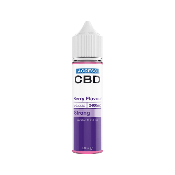 Access CBD 2400mg CBD E-liquid 50ml (60PG/40VG) - www.justgovape.co.uk