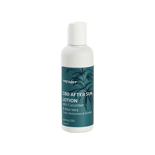 Voyager 500mg CBD After Sun Lotion - 100ml - www.justgovape.co.uk