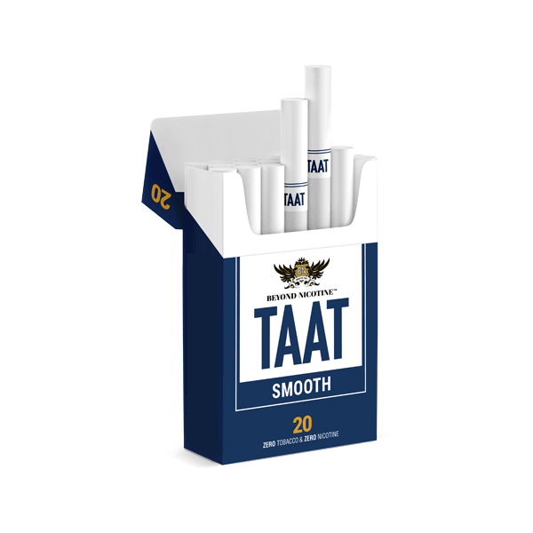 TAAT 500mg CBD Beyond Tobacco Smooth Smoking Sticks - Pack of 20 - www.justgovape.co.uk