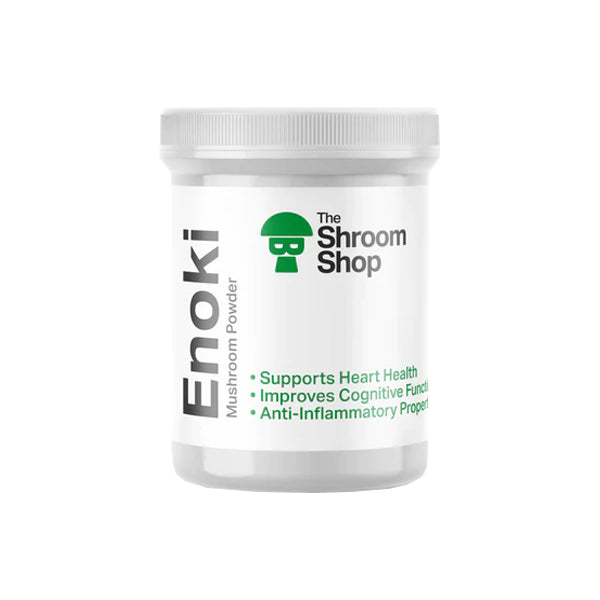 The Shroom Shop Enoki Mushroom 90000mg Powder - www.justgovape.co.uk