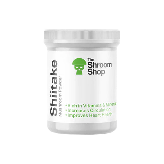 The Shroom Shop Shiitake Mushroom 90000mg Powder - www.justgovape.co.uk