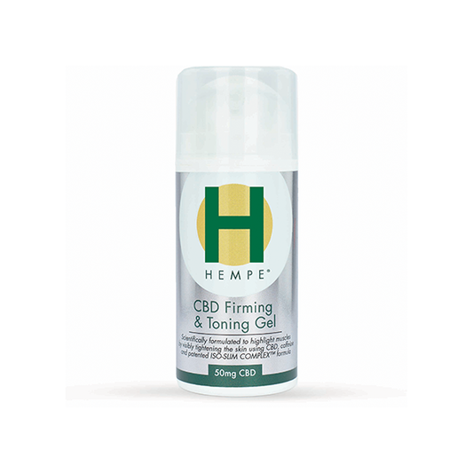 HEMPE 50mg CBD Firming & Toning Gel - 100ml - www.justgovape.co.uk