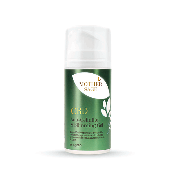 MotherSage 50mg CBD Anti Cellulite Gel - 100ml - www.justgovape.co.uk