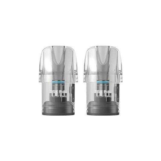 Aspire TSX Replacement Mesh Pods 2PCS 0.8/1.0Ω 2ml - www.justgovape.co.uk