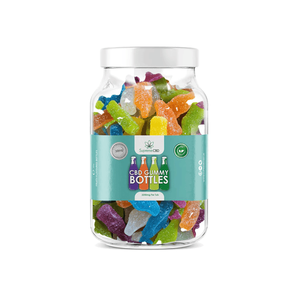 Supreme CBD 3200mg Broad Spectrum CBD Large Gummies - www.justgovape.co.uk