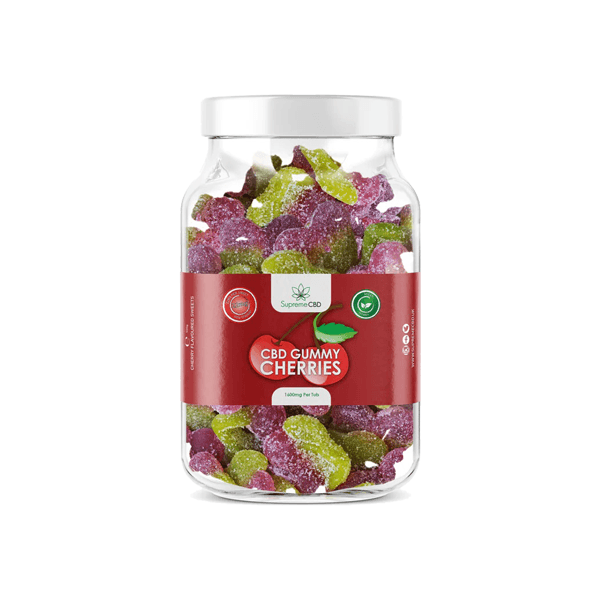 Supreme CBD 1600mg Broad Spectrum CBD Gummies - www.justgovape.co.uk