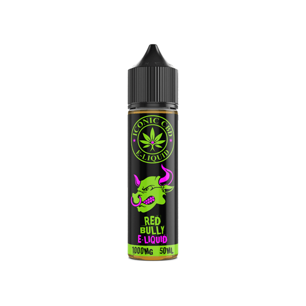 Iconic CBD 1000mg CBD E-liquid 50ml (50VG/50PG) - www.justgovape.co.uk