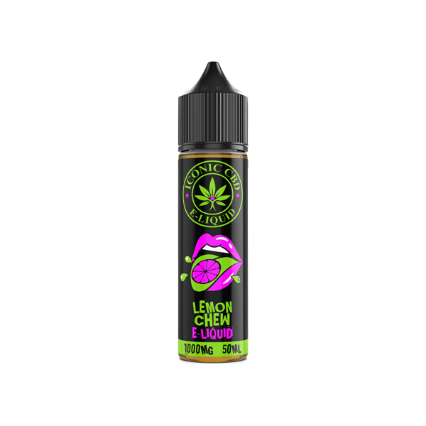 Iconic CBD 1000mg CBD E-liquid 50ml (50VG/50PG) - www.justgovape.co.uk