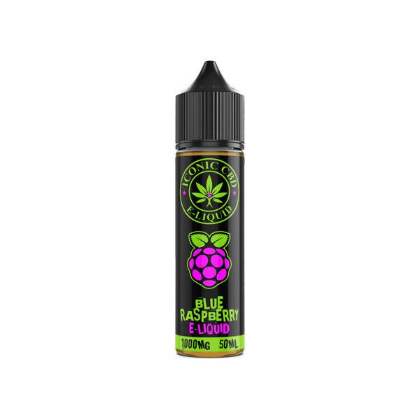 Iconic CBD 1000mg CBD E-liquid 50ml (50VG/50PG) - www.justgovape.co.uk