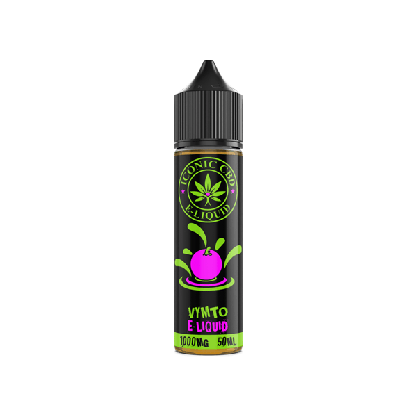 Iconic CBD 1000mg CBD E-liquid 50ml (50VG/50PG) - www.justgovape.co.uk