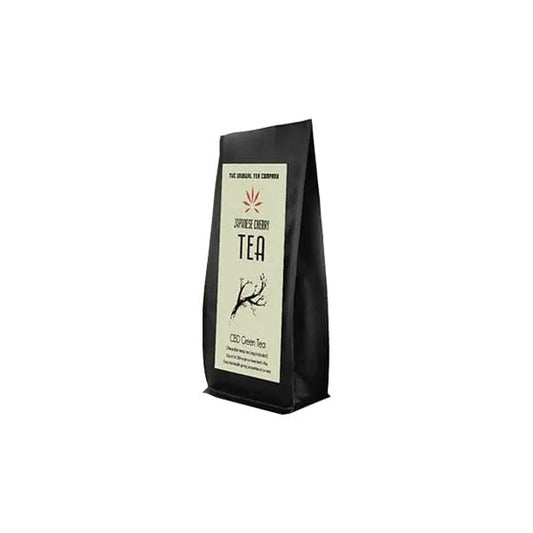 The Unusual Tea Company 3% CBD Hemp Tea - Japanese Cherry 40g - www.justgovape.co.uk