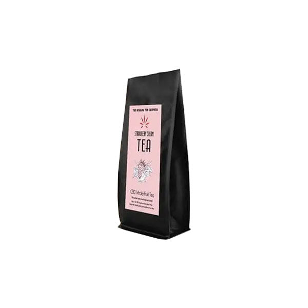 The Unusual Tea Company 3% CBD Hemp Tea - Strawberry Cream 40g - www.justgovape.co.uk