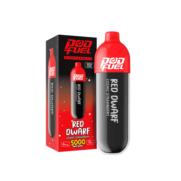 0mg Pod Fuel Bar 5000 Disposable Vape Device 5000 Puffs - www.justgovape.co.uk