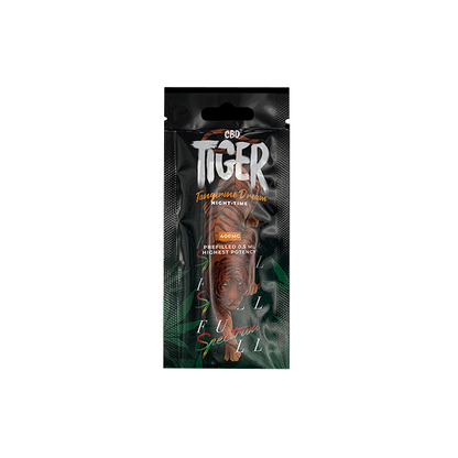 Tiger Vapes 400mg Full-Spectrum CBD Disposable Vape Device - www.justgovape.co.uk