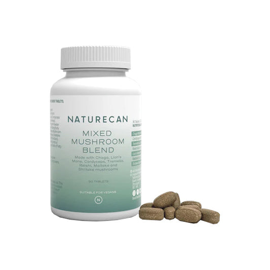 Naturecan Mixed Mushroom Blend Tablets - 90 Tabs - www.justgovape.co.uk