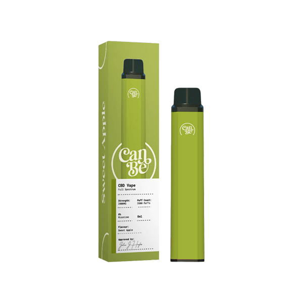 CanBe 2000mg CBD Disposable Vape Device 3500 Puffs - www.justgovape.co.uk