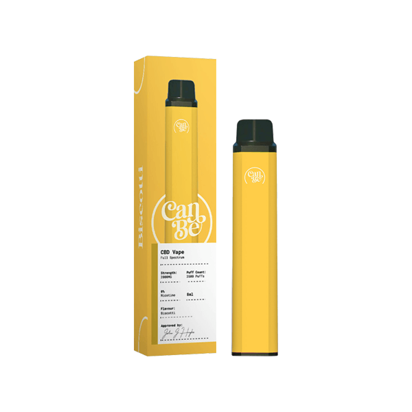 CanBe 2000mg CBD Disposable Vape Device 3500 Puffs - www.justgovape.co.uk