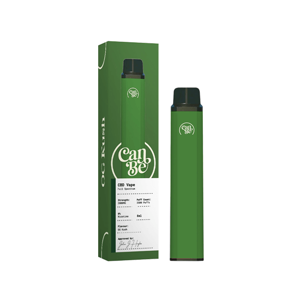 CanBe 2000mg CBD Disposable Vape Device 3500 Puffs - www.justgovape.co.uk