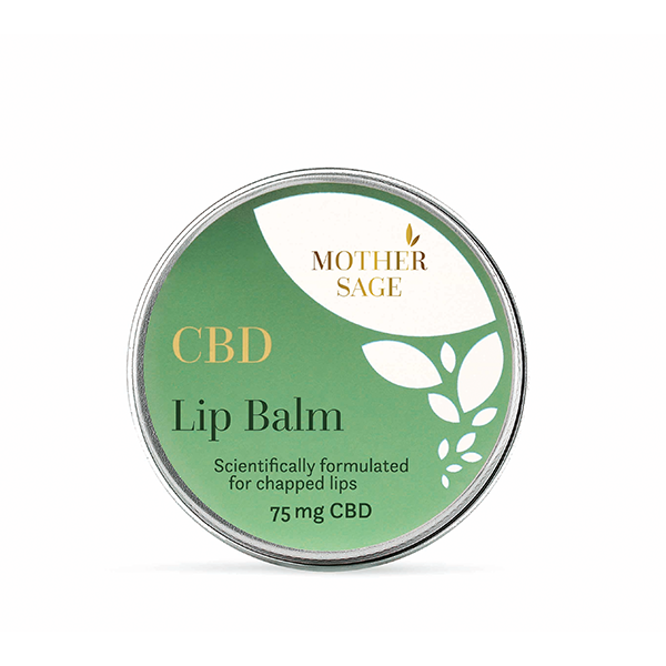 MotherSage 75mg CBD Lip Balm - 15ml - www.justgovape.co.uk