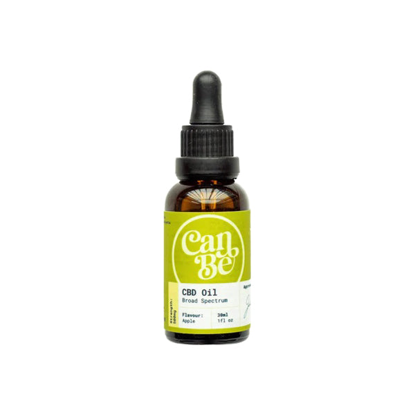 CanBe 500mg CBD Broad Spectrum Apple Oil - 30ml (BUY 1 GET 1 FREE) - www.justgovape.co.uk