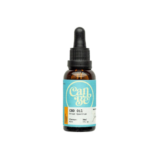 CanBe 1500mg CBD Broad Spectrum Mint Oil - 30ml (BUY 1 GET 1 FREE) - www.justgovape.co.uk