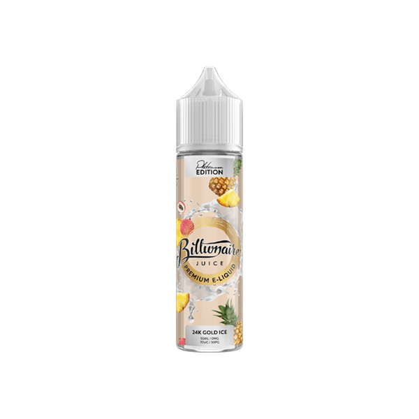 Billionaire Juice Platinum Edition 50ml Shortfill 0mg (70VG/30PG) - www.justgovape.co.uk