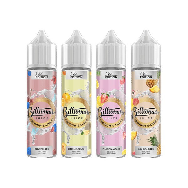 Billionaire Juice Platinum Edition 50ml Shortfill 0mg (70VG/30PG) - www.justgovape.co.uk