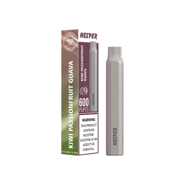 20mg Nesper Disposable Vape Device 600 Puffs - www.justgovape.co.uk