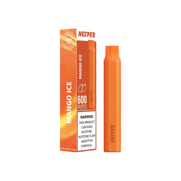 20mg Nesper Disposable Vape Device 600 Puffs - www.justgovape.co.uk