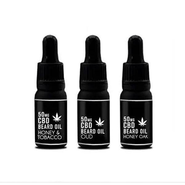 NKD 50mg CBD Infused Speciality Beard Oils Gift Set (BUY 1 GET 1 FREE) - www.justgovape.co.uk