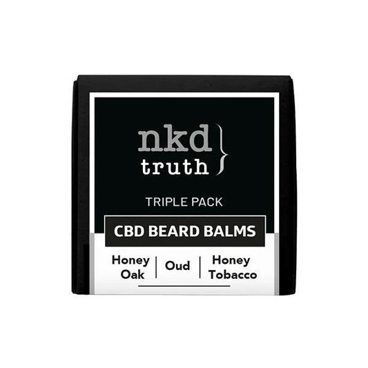 NKD 300mg CBD Infused Speciality Beard Balm Gift Set (BUY 1 GET 1 FREE) - www.justgovape.co.uk