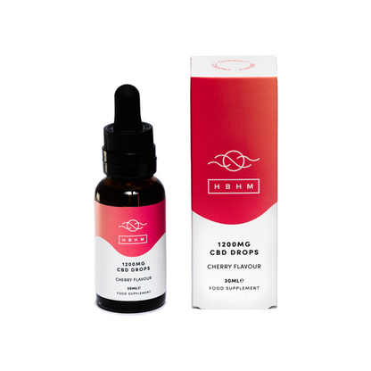 HBHM 1200mg CBD MCT Oil - 30ml - www.justgovape.co.uk