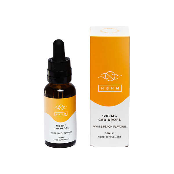 HBHM 1200mg CBD MCT Oil - 30ml - www.justgovape.co.uk