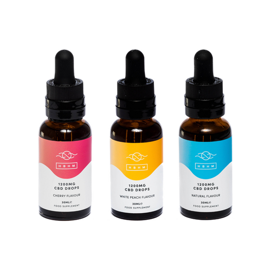 HBHM 1200mg CBD MCT Oil Bundle - 30ml - www.justgovape.co.uk