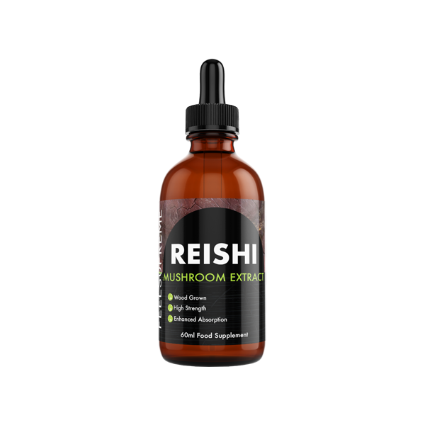 Feel Supreme Reishi Mushroom Liquid Tincture - 60ml - www.justgovape.co.uk