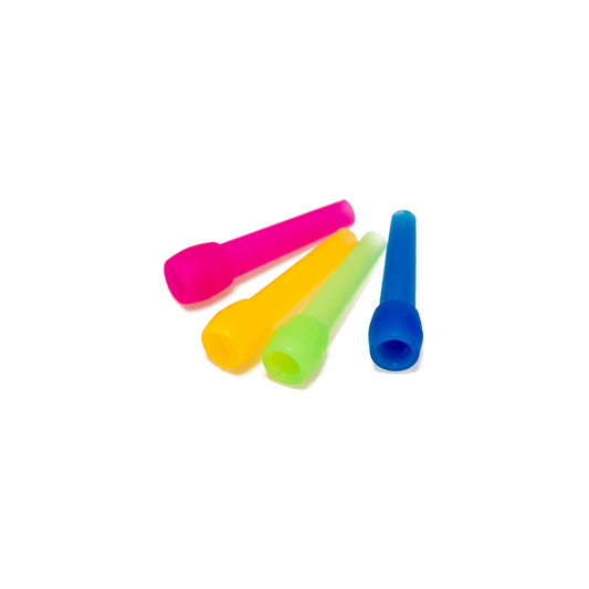 E-Lux Shishsa Multicoloured Mouthpieces 50PCS - www.justgovape.co.uk