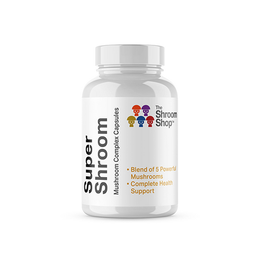 The Shroom Shop Super Shroom Complex 750mg Capsules - 150 Caps - www.justgovape.co.uk