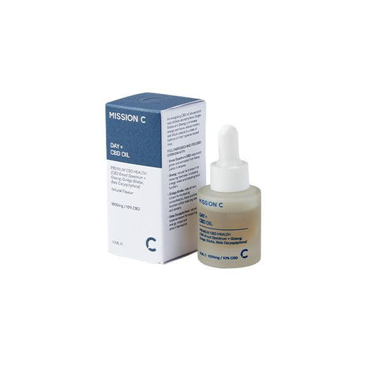 Mission C Day + 1000mg CBD Oil - 10ml - www.justgovape.co.uk