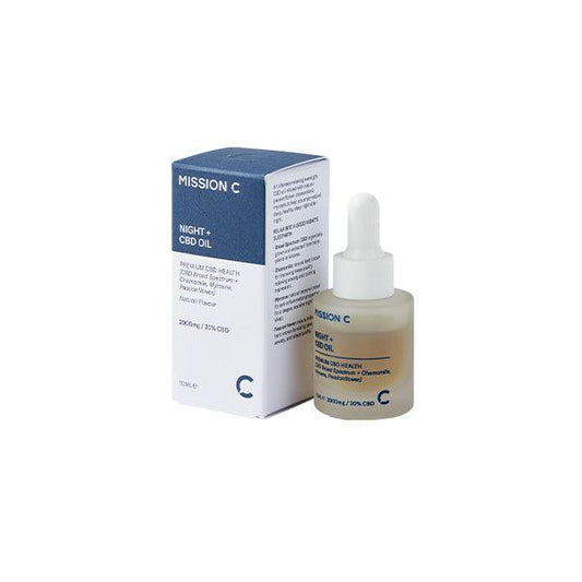 Mission C Night + 2000mg CBD Oil - 10ml - www.justgovape.co.uk