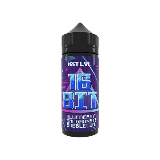 16 Bit 100ml Shortfill 0mg (70VG/30PG) - www.justgovape.co.uk