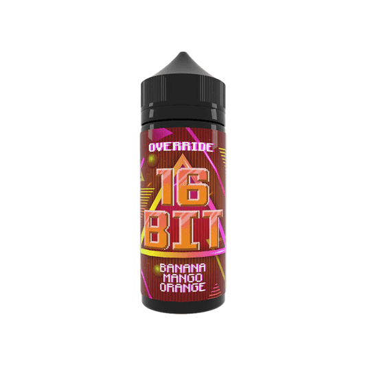 16 Bit 100ml Shortfill 0mg (70VG/30PG) - www.justgovape.co.uk